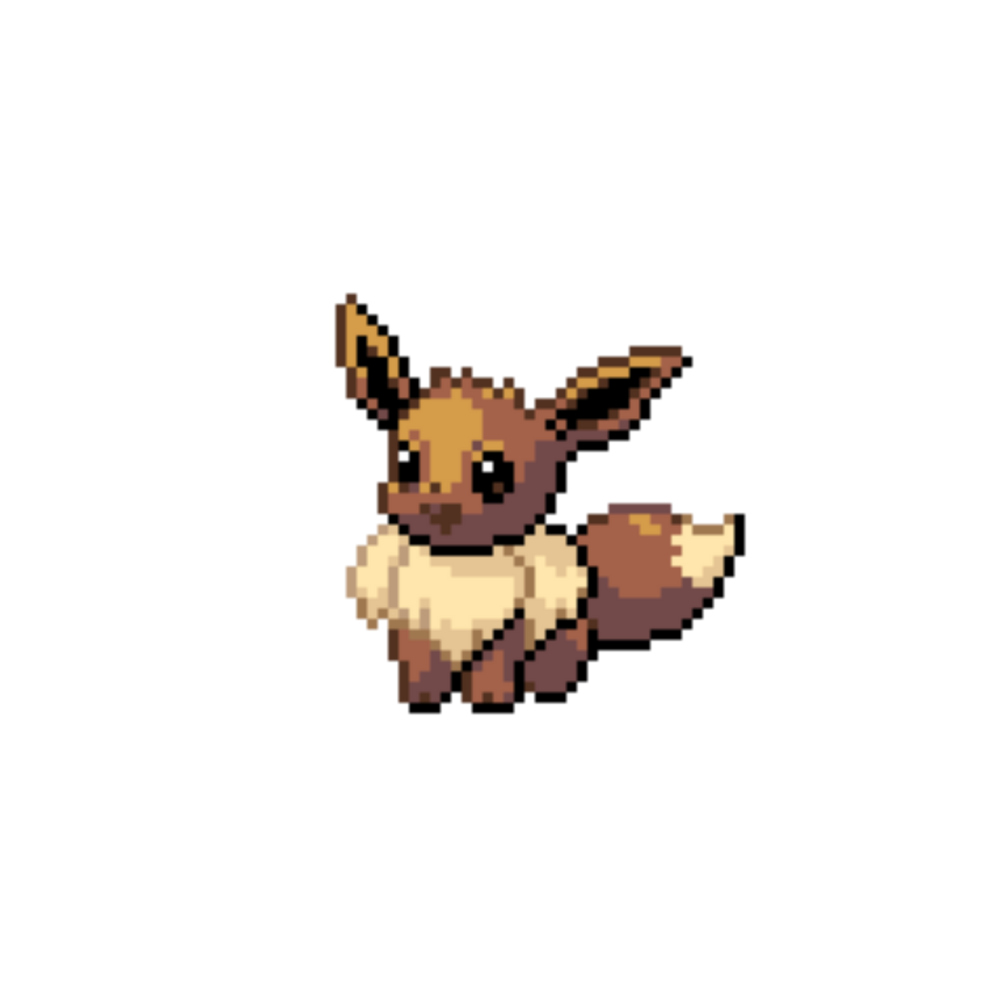 eevee cute pixel art Pokemon T-Shirt