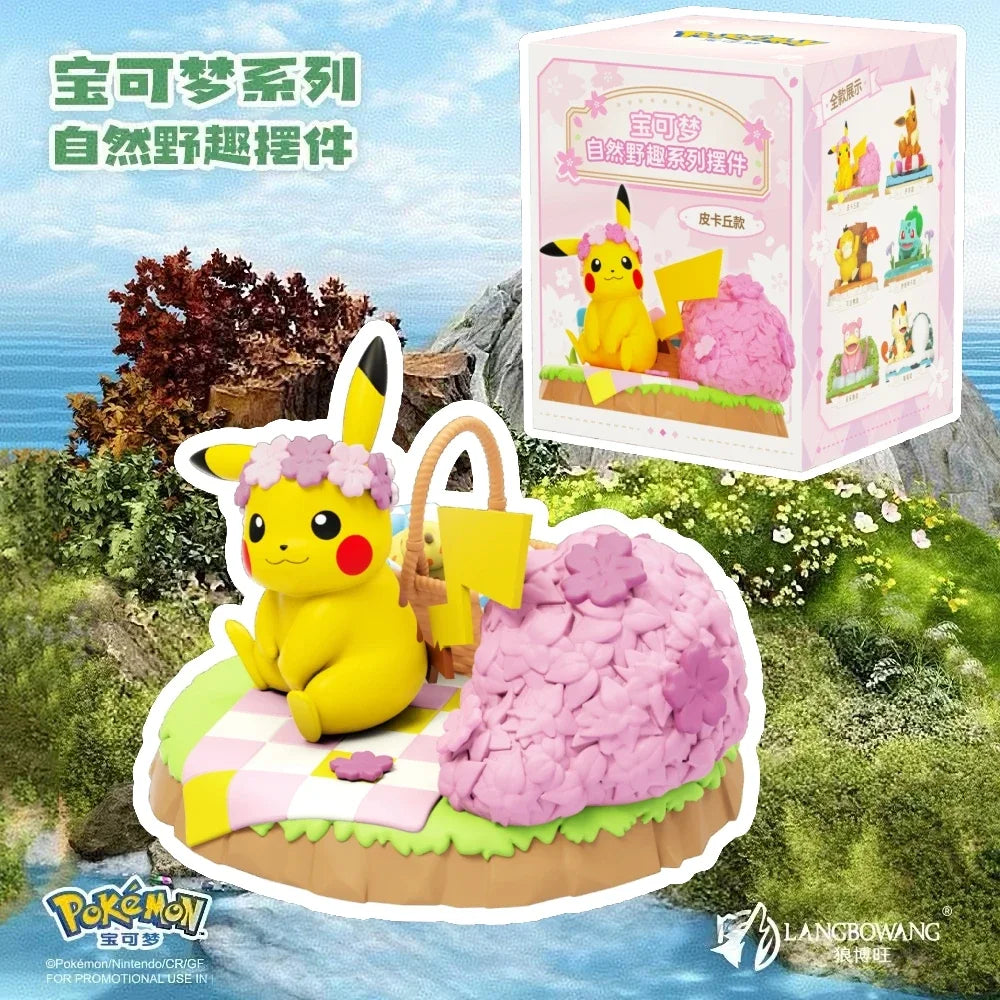Seasonal Pokémon Figures Set – Pikachu, Eevee & More (Holiday Decor & Collectibles)