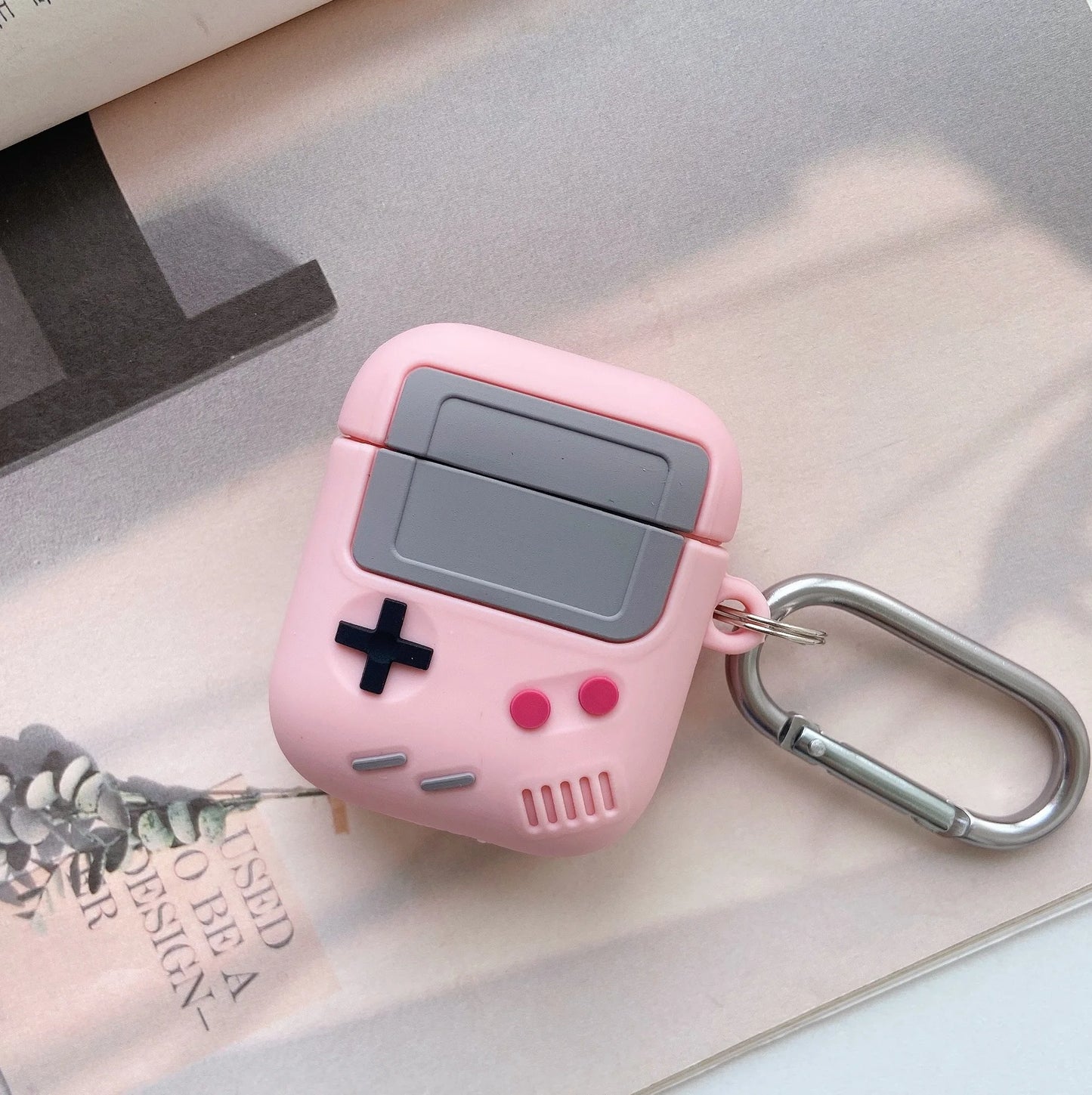 Retro Game Console Silicone Case for AirPods (Gameboy Style)
