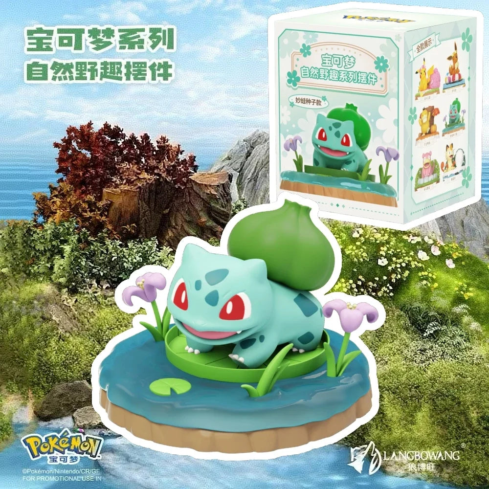 Seasonal Pokémon Figures Set – Pikachu, Eevee & More (Holiday Decor & Collectibles)