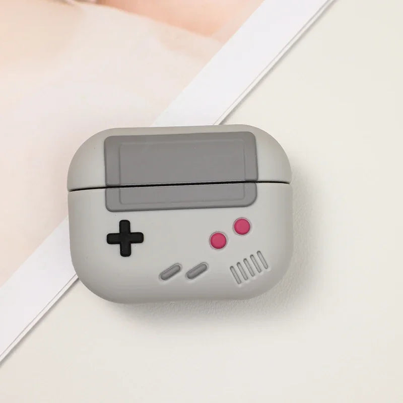 Retro Game Console Silicone Case for AirPods (Gameboy Style)