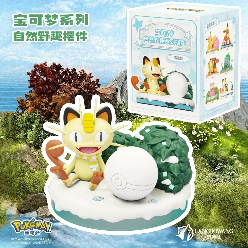 Seasonal Pokémon Figures Set – Pikachu, Eevee & More (Holiday Decor & Collectibles)