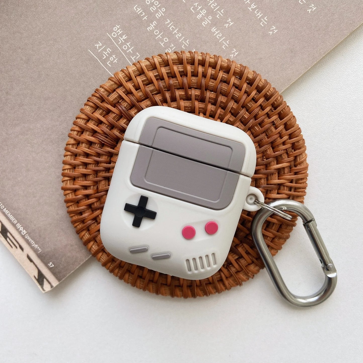 Retro Game Console Silicone Case for AirPods (Gameboy Style)