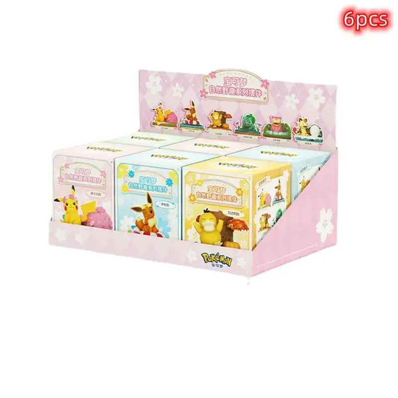 Seasonal Pokémon Figures Set – Pikachu, Eevee & More (Holiday Decor & Collectibles)