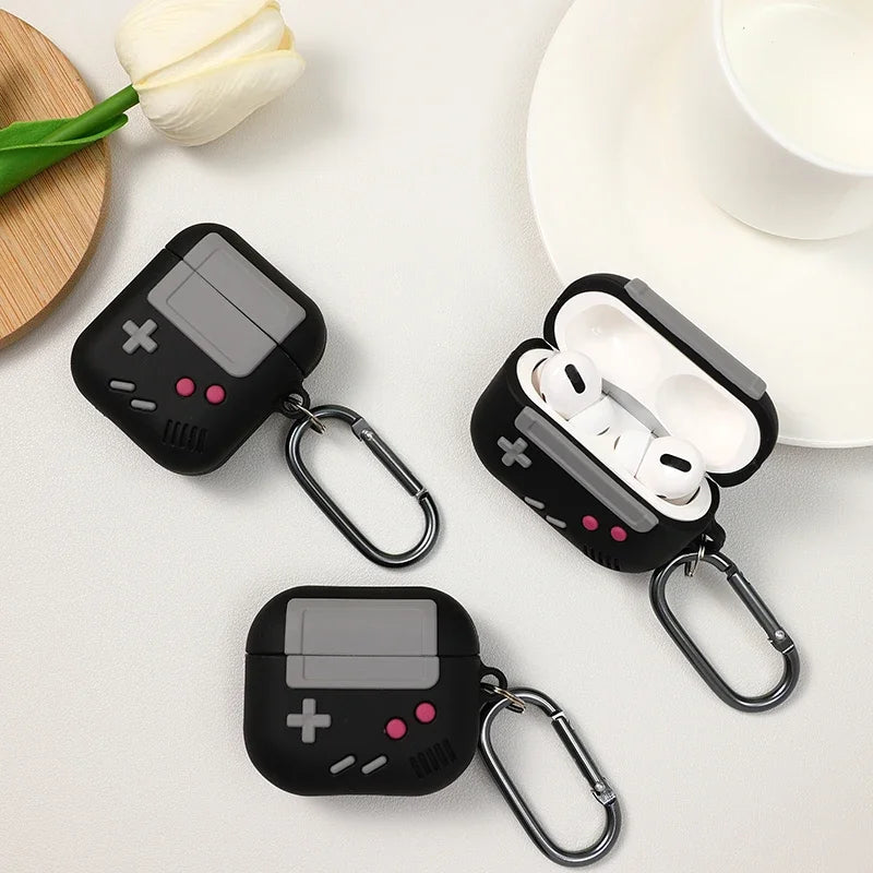 Retro Game Console Silicone Case for AirPods (Gameboy Style)