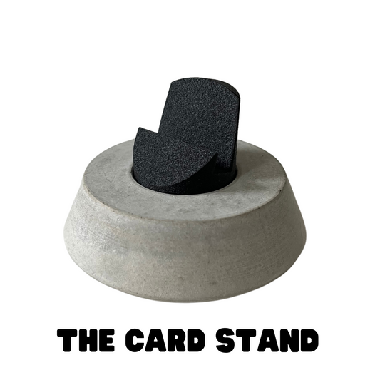 Premium Concrete Trading Card Stand– Magnetic Modules for PSA, BGS, Toploader – Made in Germany