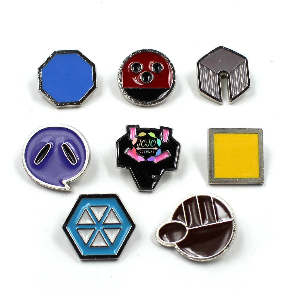 Gym Badges Kanto Johto Hoenn Sinnoh Unova Kalos League Region Pins Brooches Orange Islands Box Collection Pocket Monster