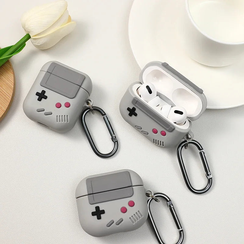 Retro Game Console Silicone Case for AirPods (Gameboy Style)