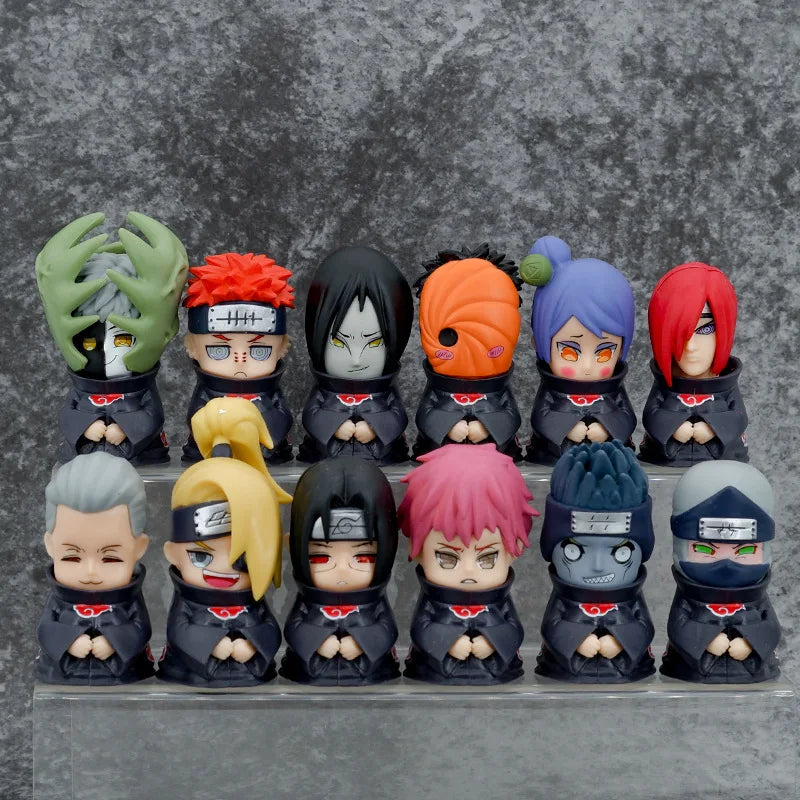 Akatsuki Figure Set - Bring the Naruto World to Life with Itachi, Madara, Pain
