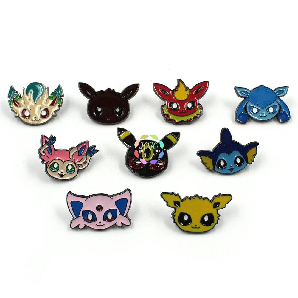 Gym Badges Kanto Johto Hoenn Sinnoh Unova Kalos League Region Pins Brooches Orange Islands Box Collection Pocket Monster