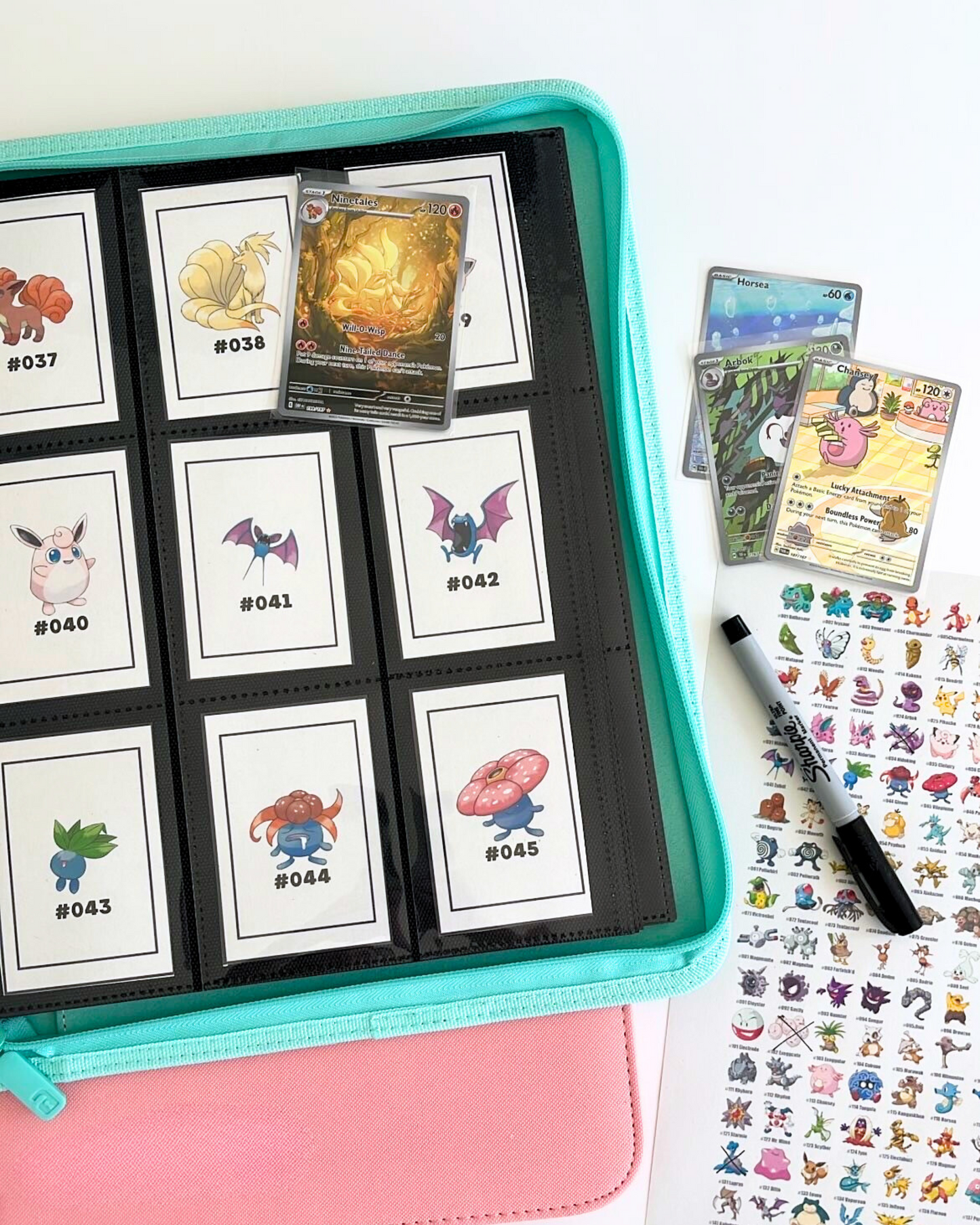 Pokémon Binder Template - Printable PDF for Card & Collection Organization